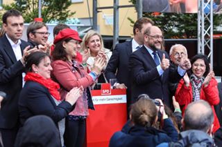 Martin Schulz am 13.09.2017 in Böblingen