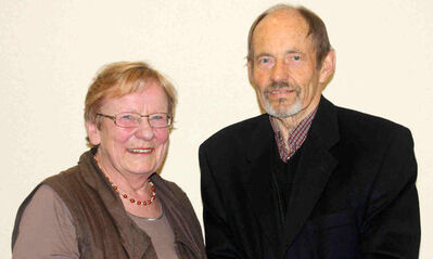 Renate Franz und Elser-Neffe Rudolf Hangs