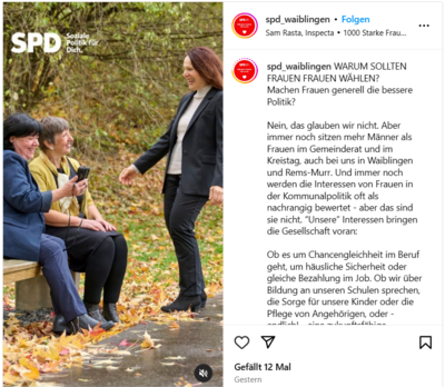 Bild: Peter Oppenländer; SPD Waiblingen