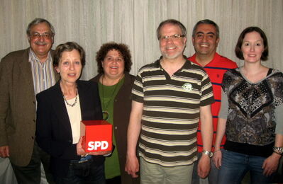 Der neu gewählte Vorstand der Waiblinger SPD.