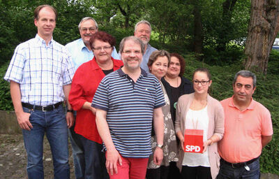 Der neu gewählte Vorstand der SPD Waiblingen