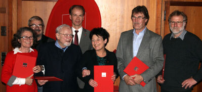 Die Jubilare der Waiblinger SPD im Jahr 2014