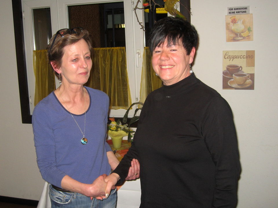 Begrüßung von Marion Toboldt