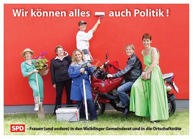 Plakat SPD-Frauen Waiblingen